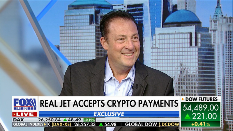 FOX BUSINESS: Private jet company accepts crypto payments through Crypto.com as digital assets go mainstream